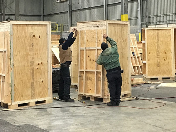 大型设备木包装箱是完全可定制的